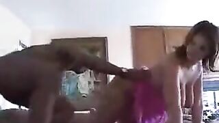 The wife has no story, but her husband’s huge cock makes up for it all