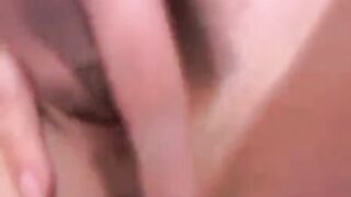 A Russian beauty with soft tits is shooting in a studio on camera