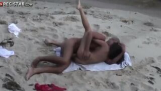 Real hidden shooting on the beach with sexy girls in bikini