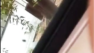 A man can jerk his big cock right on the street and bring himself to orgasm