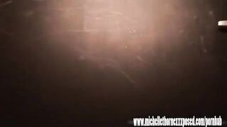 A hot woman in a skirt spies on boys and fucks them all