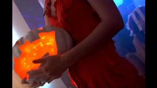 Student group sex party inspired by Halloween horror