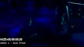 Bunch of wet pussies gets fucked in the club at a wild party