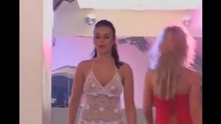 Sexy models have an orgy after posing for a studio photo session