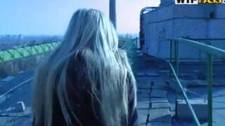 Tourist left his girl in the mountains and fucked a local in ass