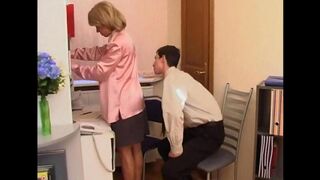 The beautiful Russian mom gets fucked by her son in this hot video