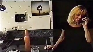 A Negro man fucks his wife wearing pantyhose and stockings