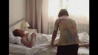 The girl was bored at home and decided to have sex with her dad