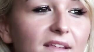 She got her asshole filled with cock and cum, and it was epic