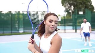 The girl was fucked after the sports practice