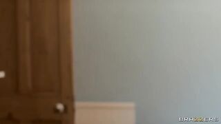 A hot chick is having a passionate shower session and gets fucked hard