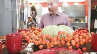I stuffed my wife's cherry pie with a cock