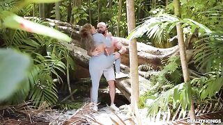 Keeping Up With The Voyeurs - outdoor sex with a hot MILF