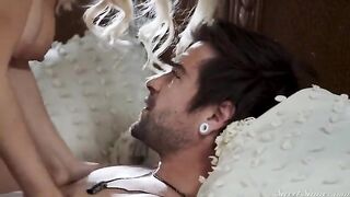A hot blondie in the hotel room is more than a coincidence