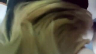A hot Kazakh woman is fucking with her colleague man