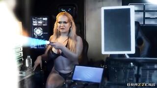 The first porn parody set in space with porn stars