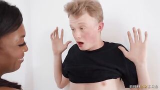 A prankster got a sandwich of pussy in between two beautiful girls