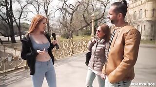Redheads have sex with each other without using hands