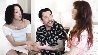A rich man is having sex with a lonely wife