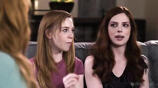 They are really playing mother and daughters in this steamy scene