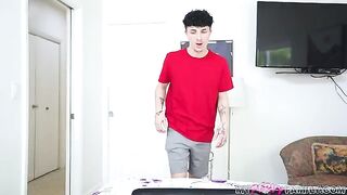 Auntie got a dick in her pussy and she likes it