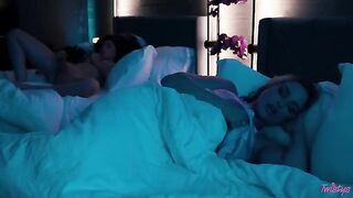 A hot lesbo sex in the night, nothing more romantic than that