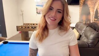 I played pool and had sex with a beautiful girl