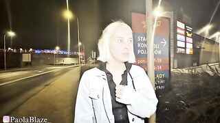 You can get a blowjob for money, as this Polish amateur did
