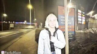 You can get a blowjob for money, as this Polish amateur did