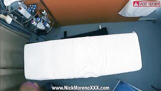 The masseur fucks with his client in a steamy massage session