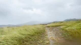 A couple tried to have sex on the mountain top but failed to do so