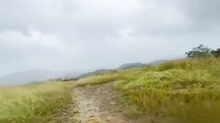 A couple tried to have sex on the mountain top but failed to do so