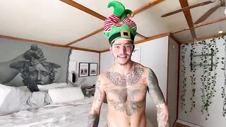 Christmas creampie with Angelrawww’s raw passion