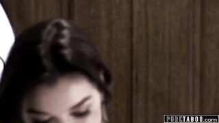 Anny Aurora bouncing on cock of her step-uncle on his anniversary