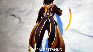 Cosplayer Xiao gets fucked by Zhongli in a steamy scene