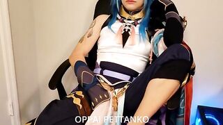 Cosplayer Xiao gets fucked by Zhongli in a steamy scene