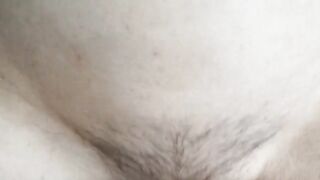 Skinny MILF with hairy pussy begs for hard sex and close up action