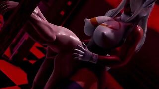 A hot Futa Mirko has her way with a guy, showcasing incredible skills in a steamy scene