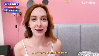 A cute 18-year-old girl played a wish game with her stepbrother, leading to passionate, romantic sex