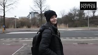 Picked up this cute girl on a walk today
