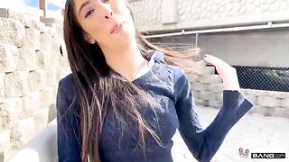 Her mouth has created a real miracle! A wonderful blowjob from a beautiful girl