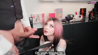 Honey, help me choose new toys in the sex shop