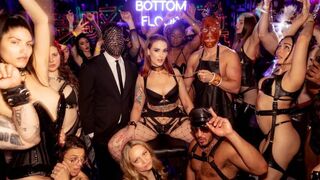 The man in the mask fucked girls on the playground
