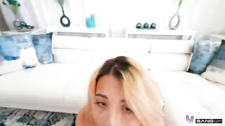 A beautiful woman opens her juicy ass for penetration, showcasing sensual allure