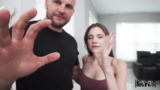 No pity for not knowing, a young girl gets fucked hard in doggystyle