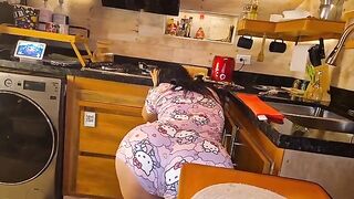 A Sara Films girl is being fucked by her boyfriend after his gym session