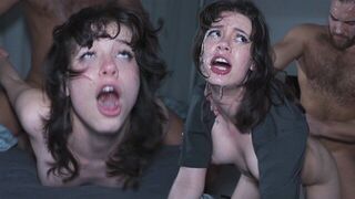 A sloppy slut gets her pussy destroyed in a hardcore session