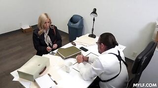 The boss doesn't seem to care that I'm married, so I keep fucking