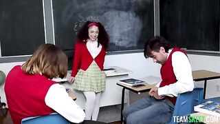 There are only whores in this college. HD