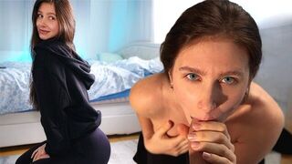 He trained her and then treated the girl to his cock